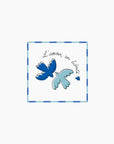 Serviette papier amour oiseau bleu x20