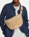 SAC BANANE CUSTINE BAG XL - BEIGE SAND