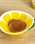 Bol ovale citrus L14 P10 H4,6cm