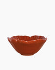 Coupelle Fleur terracota D15 H6cm