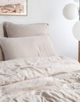 housse couette 140*200 lin