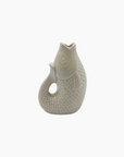 Vase ceramic Poisson pm sable L8,2 P5 H12cm