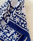 PETIT FOULARD ANTIOCHE - BLEU