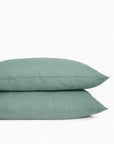 TAIE OREILLER EN LIN 50 X 70 - CELADON