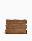 SERVIETTE DE BAIN ISSEY 70X130 - TABAC
