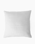 Housse de coussin 45 x 45 cm en Lin lavé - Blanc