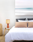 Housse de couette 260 x 240 cm en Lin lavé - Blanc