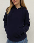 HOODIE POCHES KANGOUROU JAUGE 5 (F) - C4734 NAVY