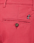 BERMUDA CHINO CARIBOU - ROUGE BASQUE