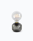 Lampe décorative Tess smoke love à piles