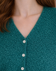 Cardigan Canard en Mohair