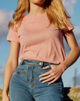 T-SHIRT ELVA-POUDRE