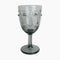 VERRE A PIED VISAGE GRIS 8 x 16.5