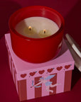 Bougie Charmed Coeur - Wild Fig & Rose