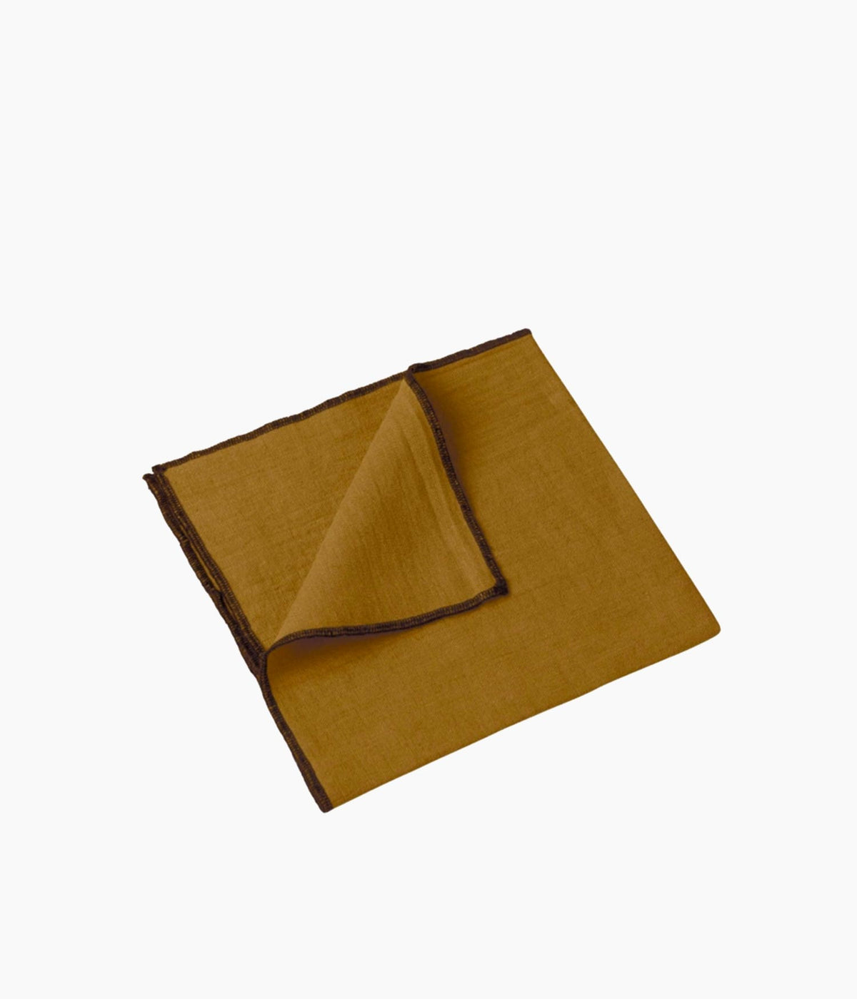 Nappe carrée 160 X160 cm en Lin lavé - Daim