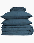 HOUSSE DE COUETTE DILI 260 X 240- TURQUIN