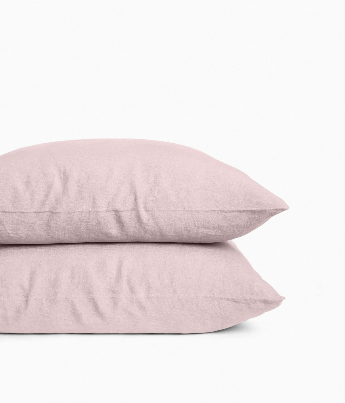 TAIE OREILLER EN LIN 65 X 65 - POUDRE