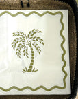 Serviette papier palmier kaki x20