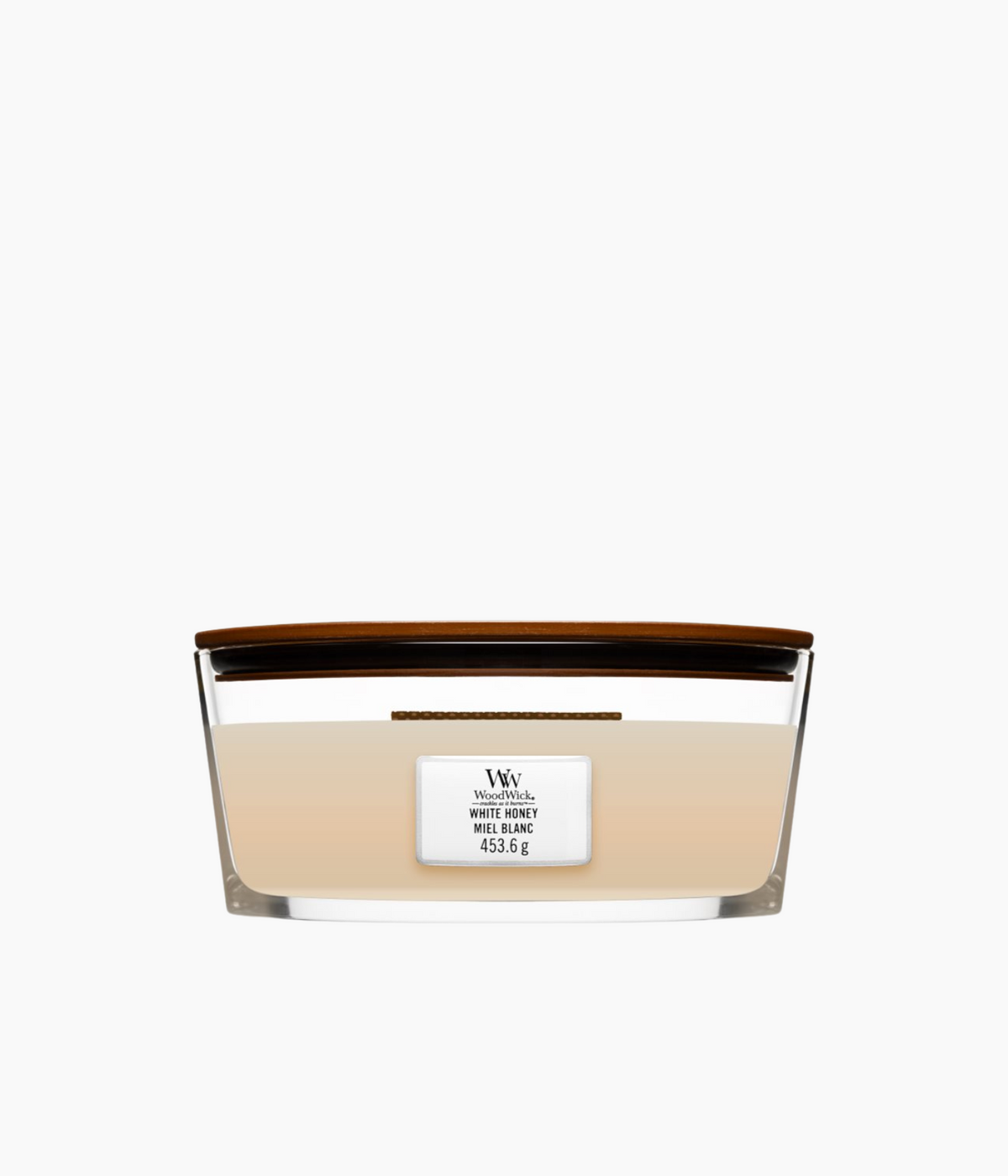 Bougie Ellipse - Miel Blanc