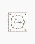 Serviette papier bisou kaki x20.