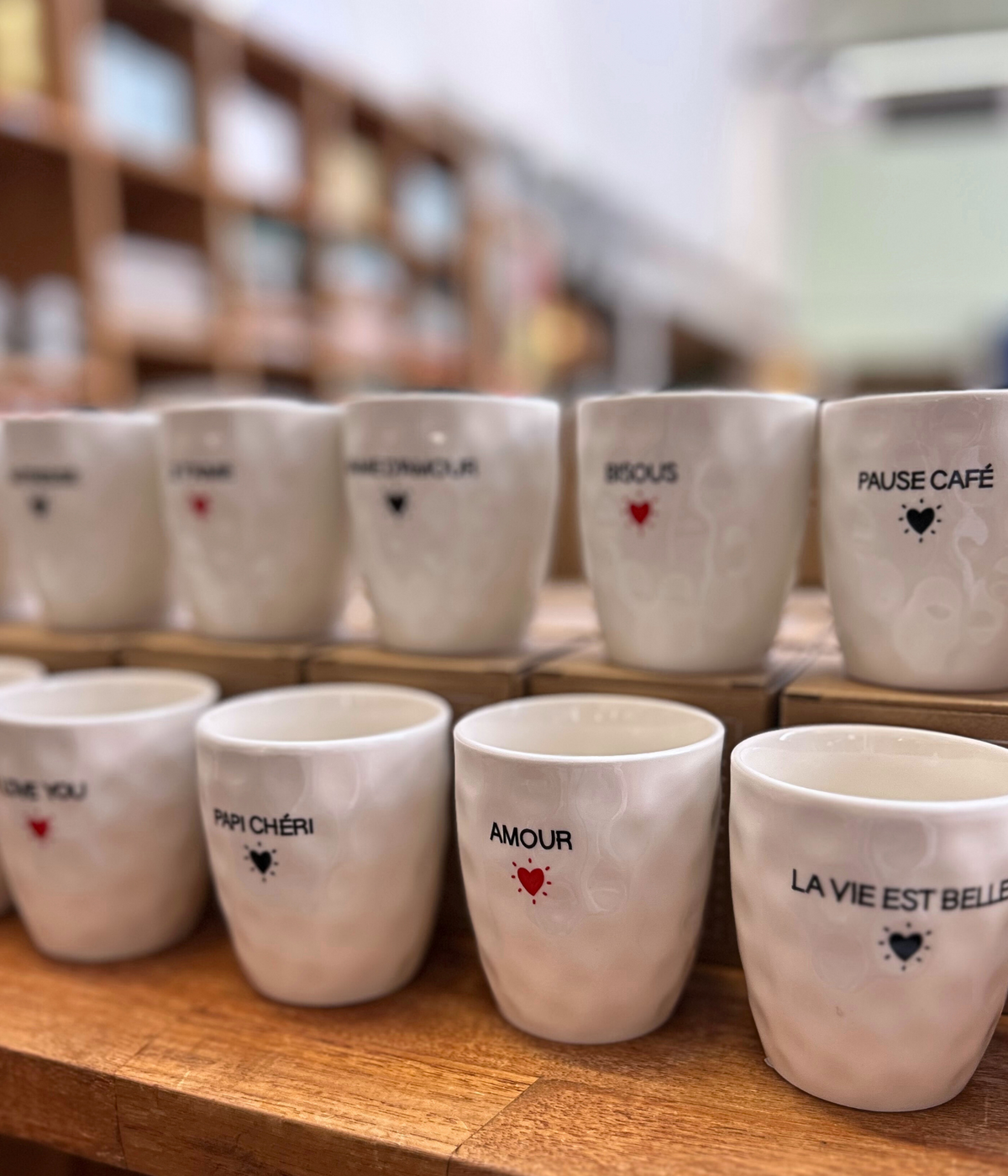 Gobelet message pause café