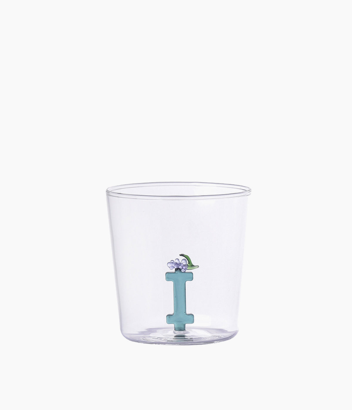 Verre nature alphabet I raisin
