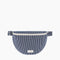 SAC BANANE CUSTINE BAG XL - OCEAN RAYURES BLEUES