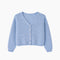 Cardigan ciel en Mohair