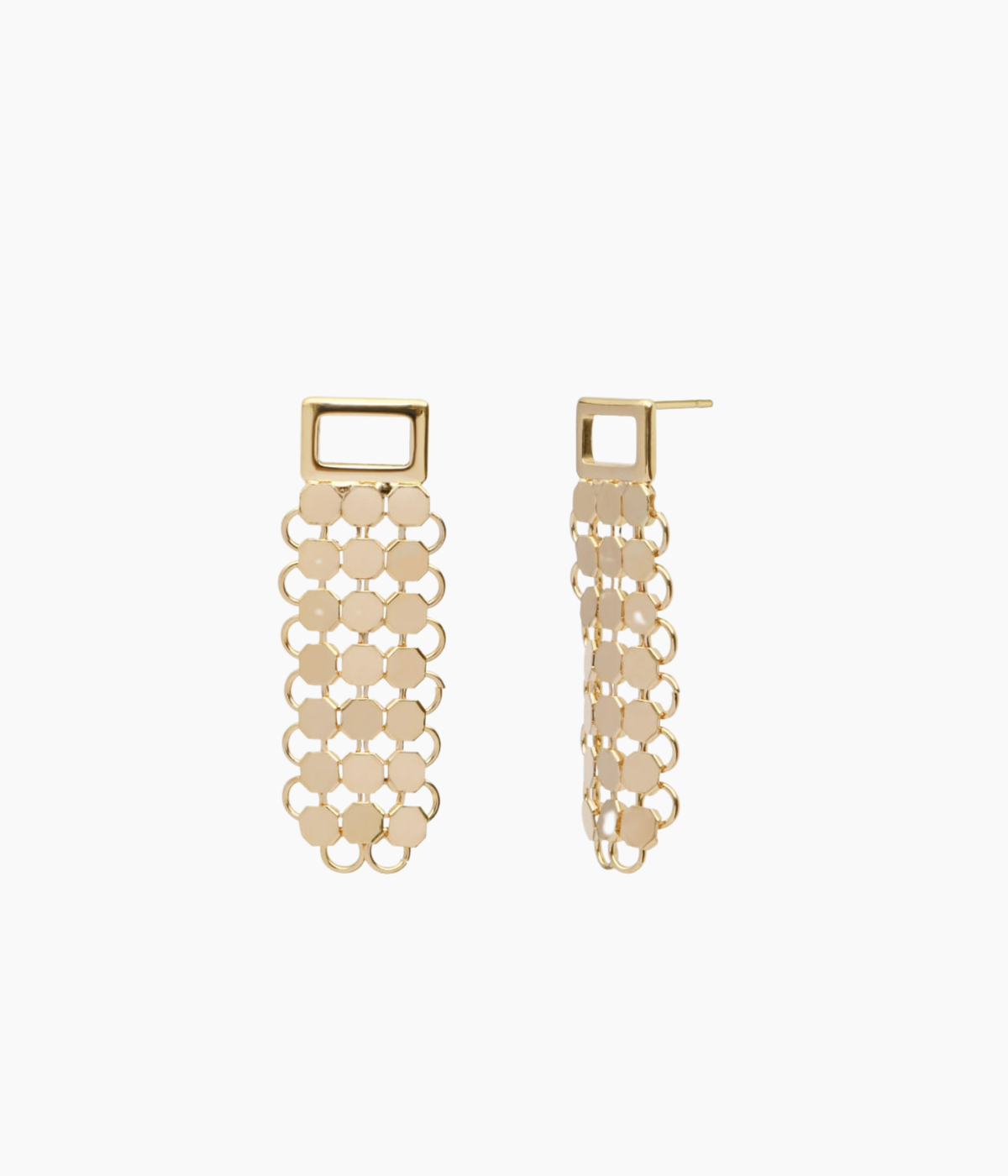 Boucle d'oreille MAILLE