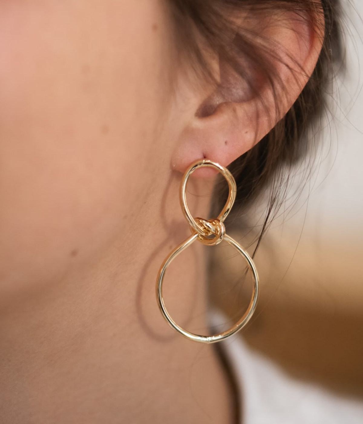 Boucle d'oreille NOEUD