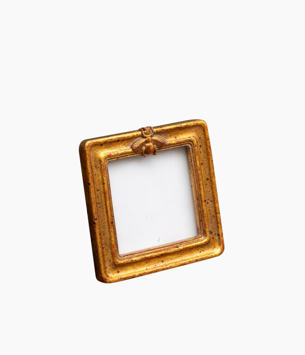 Petit porte photo carré abeille dorée (8x8)