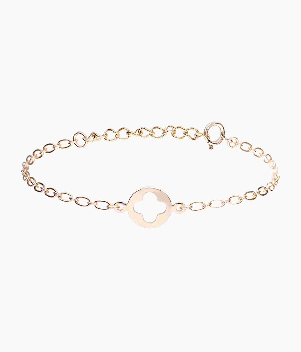BRACELET TREFLE AJOURE