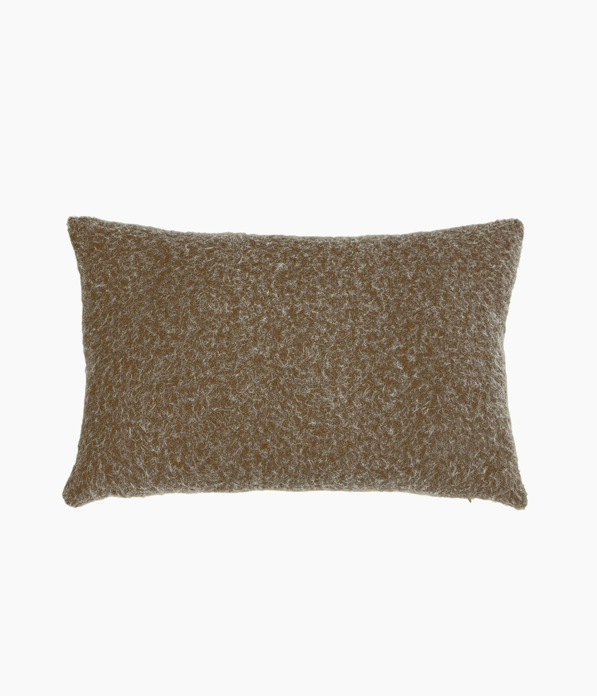 Coussin Retroplush fluff marron 60x40cm