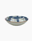 ASSIETTE CREUSE ECOSSAIS - BLUE