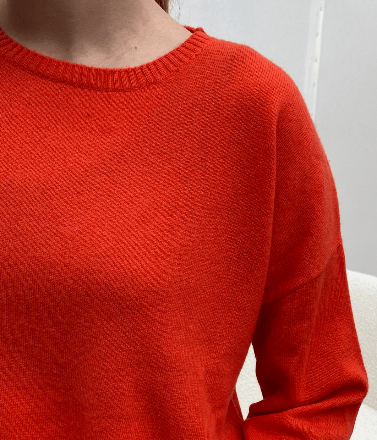 PULL COL ROND EPAIS - CHILI