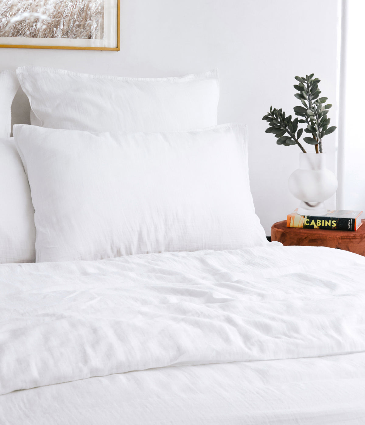 housse couette 140*200 blanc