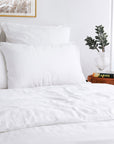 housse couette 140*200 blanc