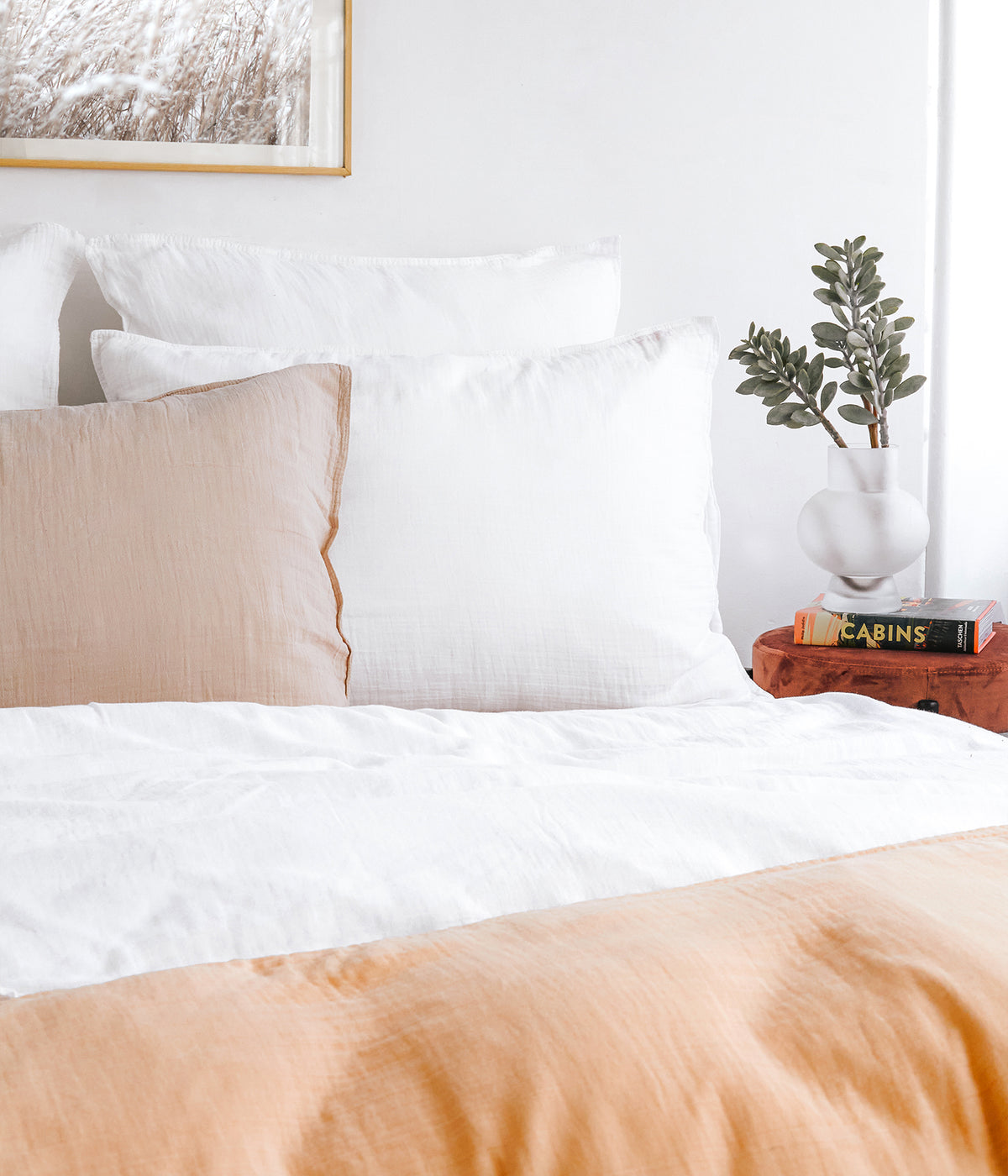 housse couette 140*200 blanc