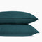 TAIE OREILLER EN COTON 50 X 70 - BLEU PRUSSE
