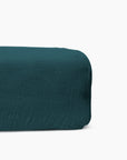 DRAP HOUSSE EN COTON 140 X 200 - BLEU PRUSSE