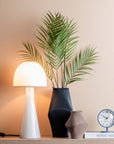 LAMPE DE TABLE BOMBIN - BLANC