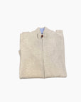 GILET FULL ZIP JAUGE 7 (H) - 69029 ECRU