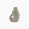 Vase ceramic Poisson pm sable L8,2 P5 H12cm