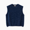 PULL COL ROND SANS MANCHES - MARINE