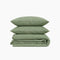 HOUSSE DE COUETTE LERIA 260x240 CM - AMANDE