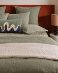 HOUSSE DE COUETTE LERIA 240x220 CM - AMANDE