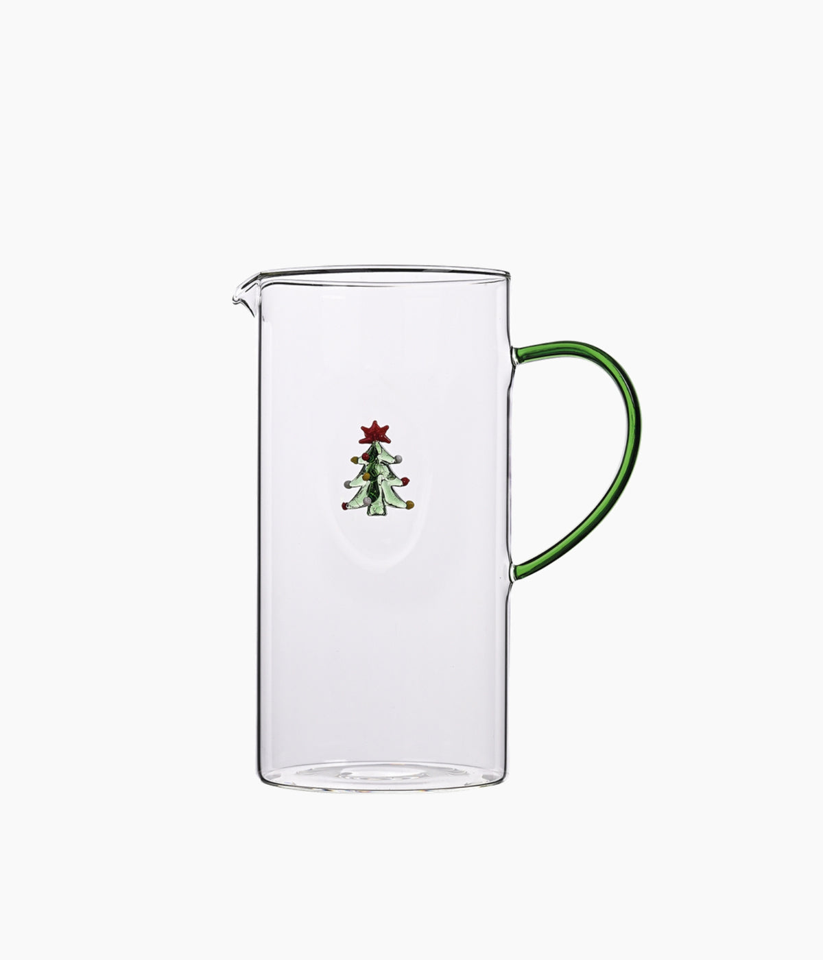 Pichet 3D sapin de Noël L10 P15 H20cm