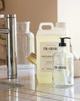 Flacon en verre FER A CHEVAL + pompe (500ml)