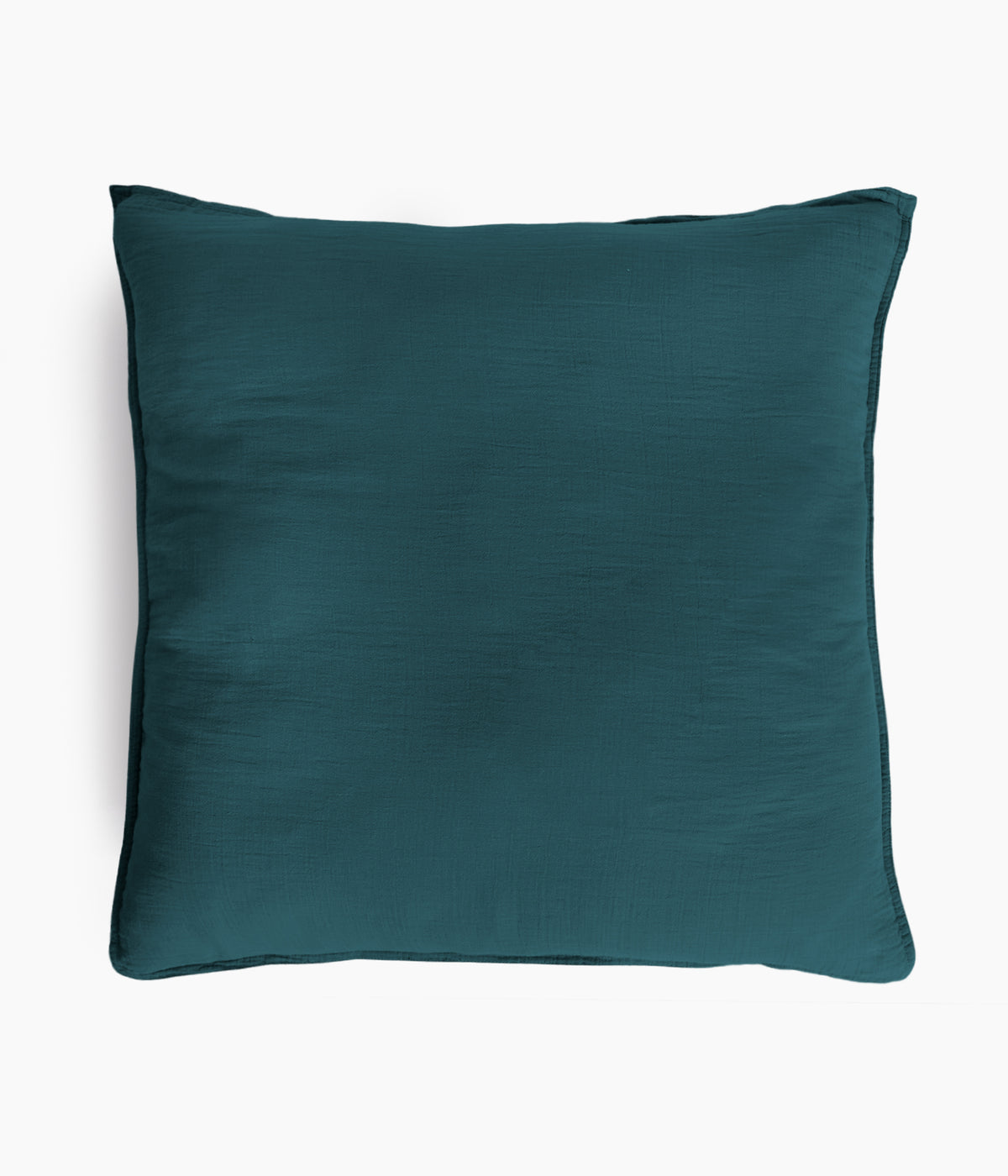 Taie d'oreiller 65 x 65 cm en Voile de coton - Bleu de Prusse