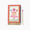 Boite de 75 allumettes - "Sun" Hot Pink